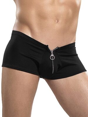 Male Power Male Power Nylon Lycra: Zipper Short