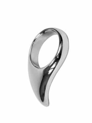 Rimba Teardrop: Edelstahl-Penisring (45mm)