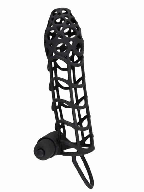 You2Toys Black Velvet: Vibro-Penismanschette