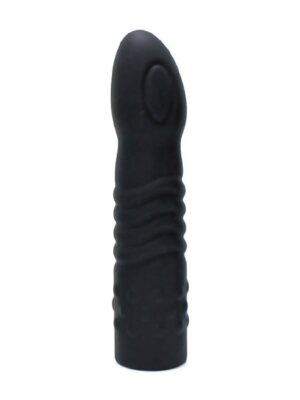 Rimba Silikon-Dildo (gerillt) für Strap-On (16cm)