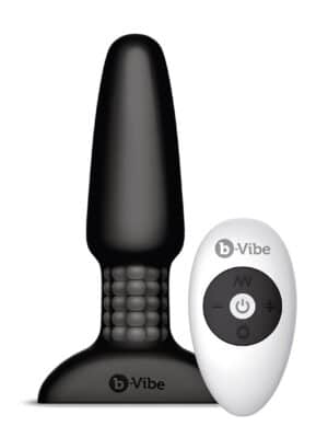 B-Vibe B-Vibe Rimming: Vibro-Plug mit Fernbedienung