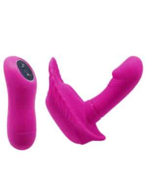 Rimba Pretty Love Fancy Clamshell: Mini-Vibrator mit Fernbedienung