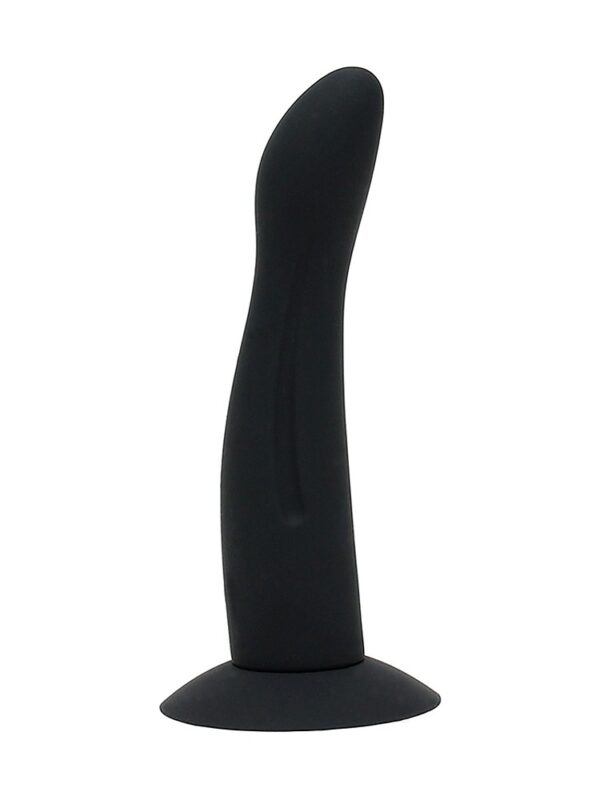 Rimba Silikon-Dildo (glatt) mit Saugfuß für Strap-On (16cm)