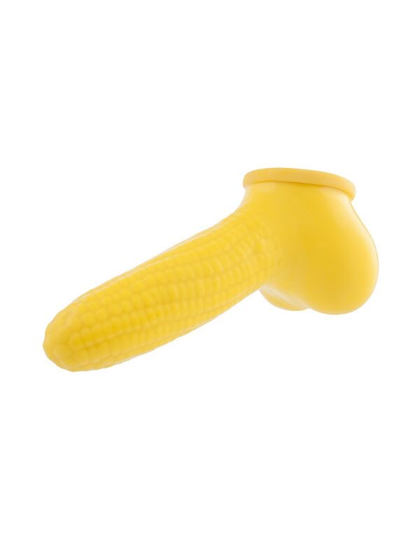 Toylie Toylie Mais: Latex-Penis-Hodenhülle (15cm)