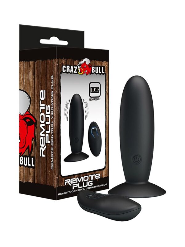 Crazy Bull Crazy Bull Remote Plug: Vibro-Plug mit Fernbedienung