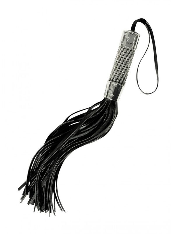 Sportsheets Midnight Bling Flogger: Peitsche