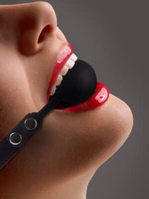 Ouch! Ouch! Silicone Ball Gag: Ballknebel