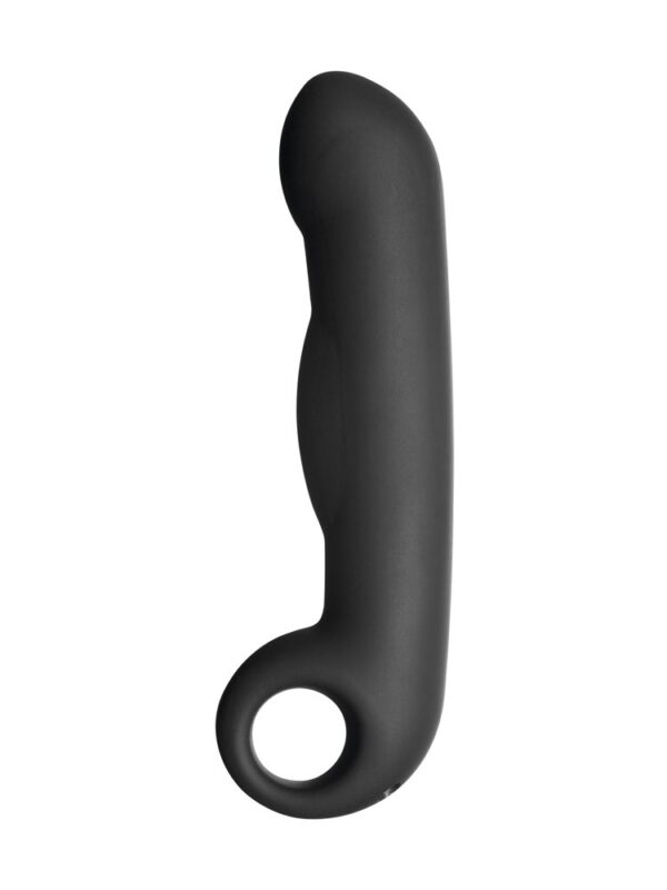 ElectraStim ElectraStim Silicone Noir Ovid: Elektro-Dildo