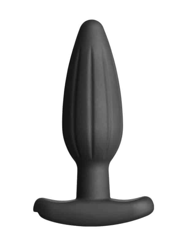 ElectraStim ElectraStim Silicone Noir Rocker Medium: Elektro-Analplug