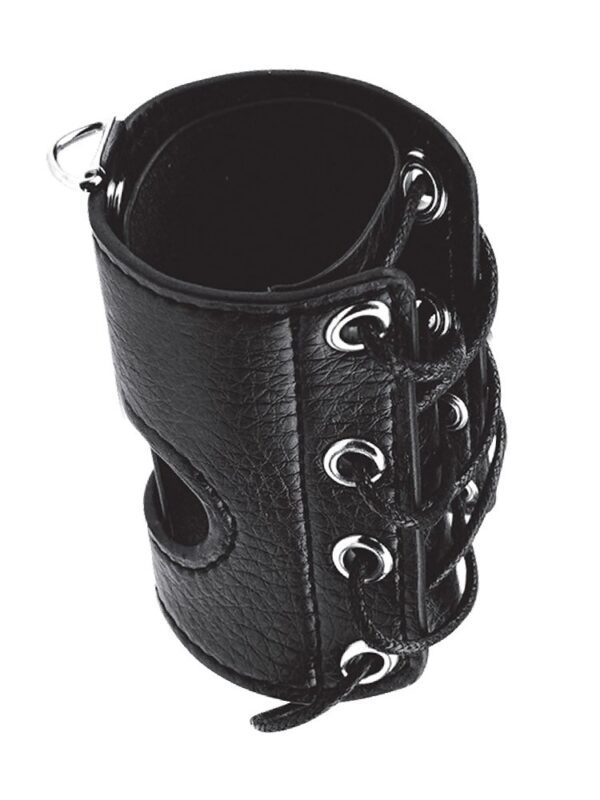 Stoys Blue Line 3'' Cock Sheath: Kunstleder-Penismanschette