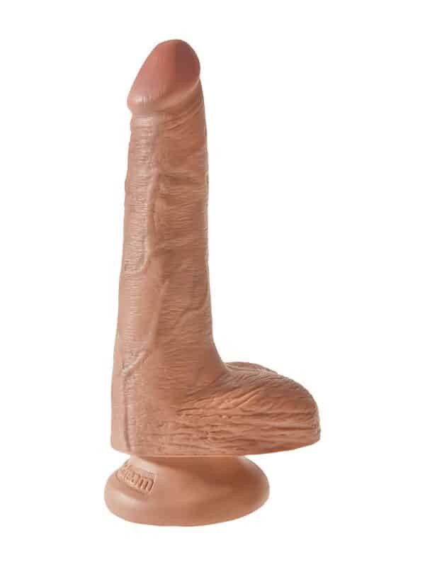 King Cock King Cock 6'' Cock with Balls: Dildo mit Hoden