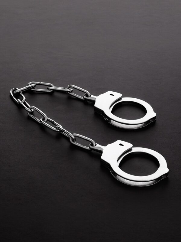 TRIUNE Triune Handcuffs: Edelstahl-Handschellen