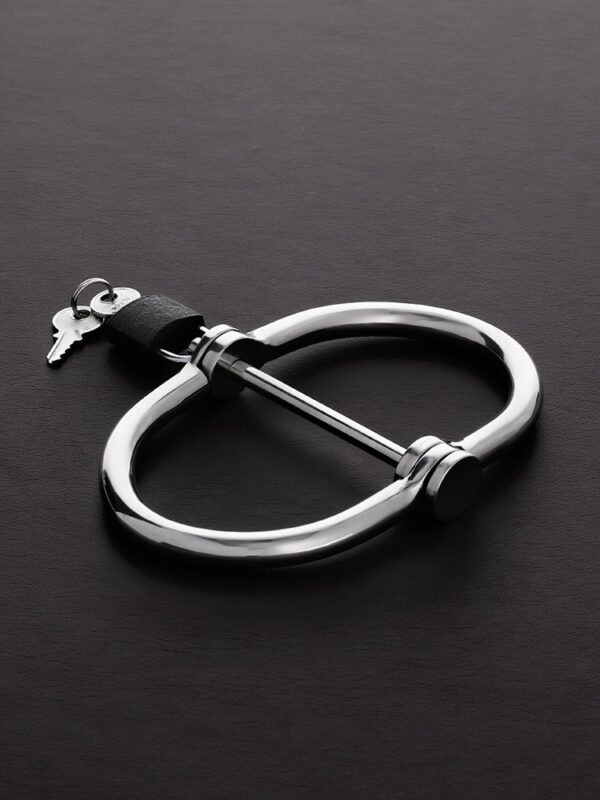 TRIUNE Triune D-Handcuffs: Edelstahl-Handschellen