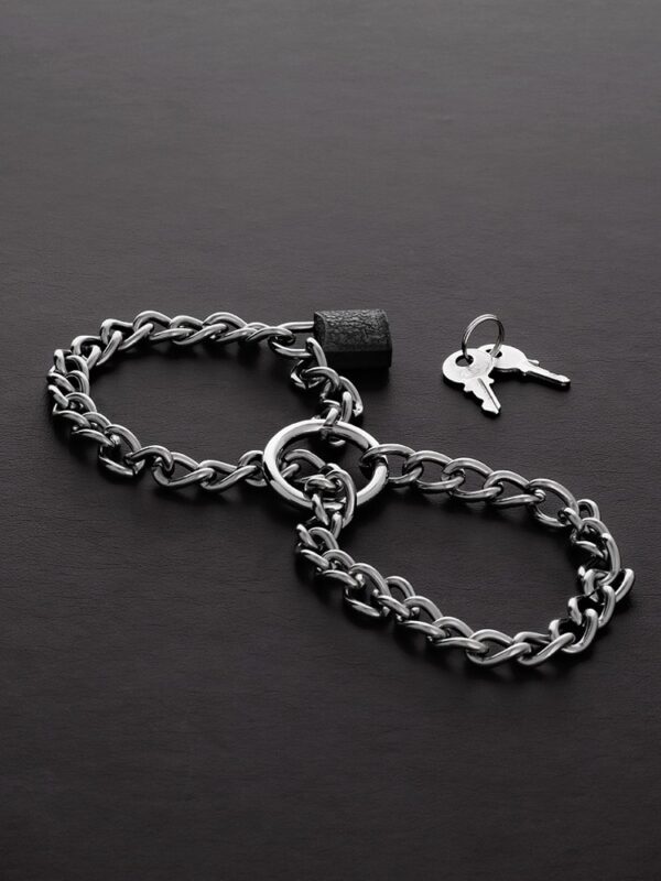 TRIUNE Triune Chain Cuffs: Edelstahl-Handfesseln