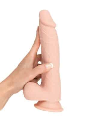 You2Toys Nature Skin Medium: Dildo mit Saugfuß (24cm)