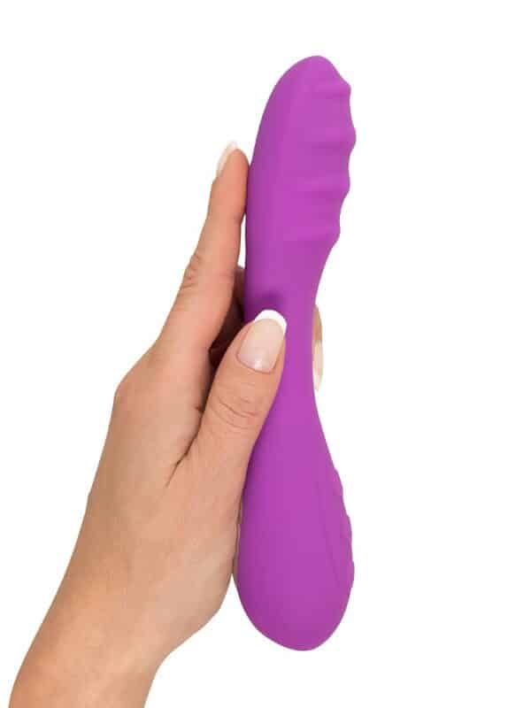 You2Toys Rechargeable Warming Vibe Rippled: Vibrator