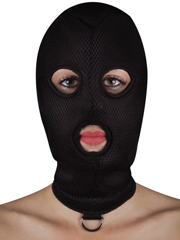 Ouch! Ouch! Extreme Mesh Balaclava with D-Ring: Kopfmaske