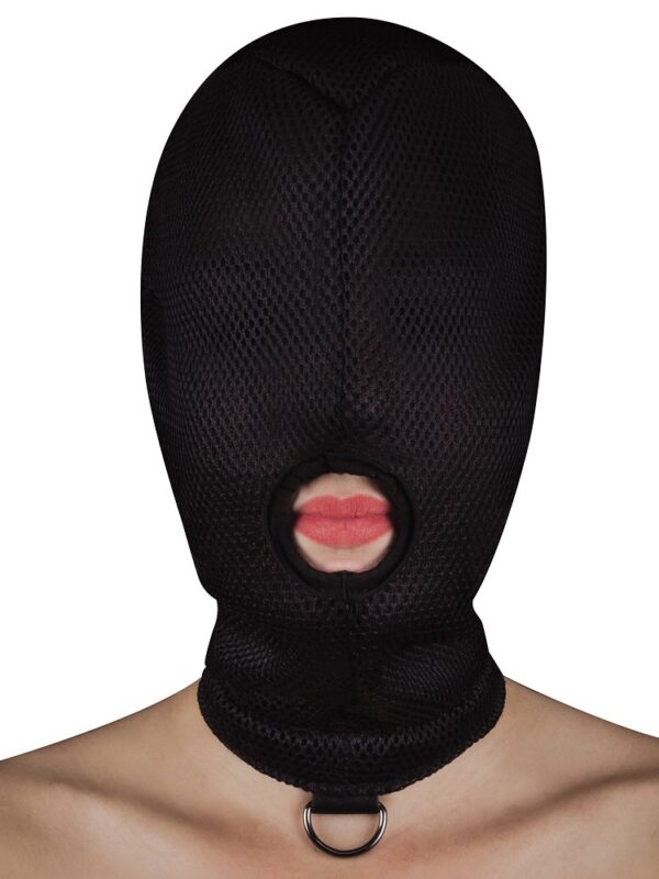 Ouch! Ouch! Extreme Mesh One Hole with D-Ring: Kopfmaske