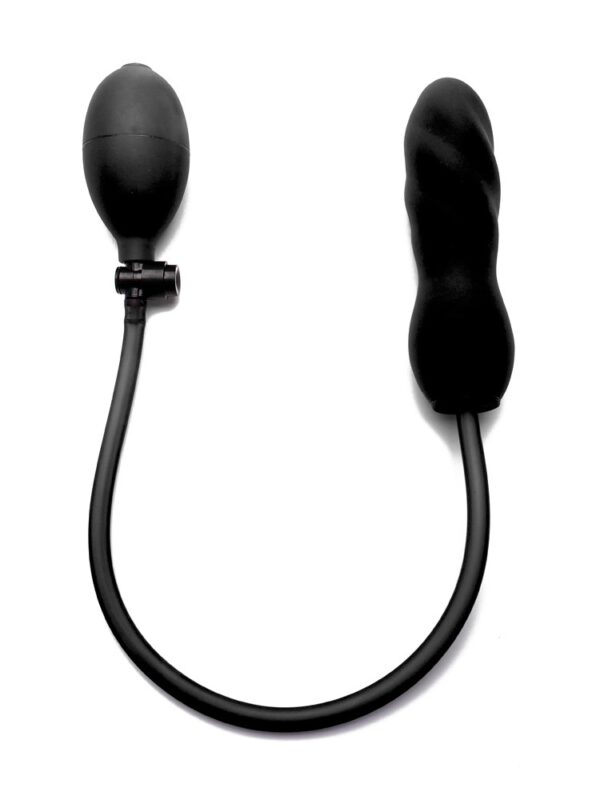 Ouch! Ouch! Inflatable Silicone Twist: Pump-Dildo