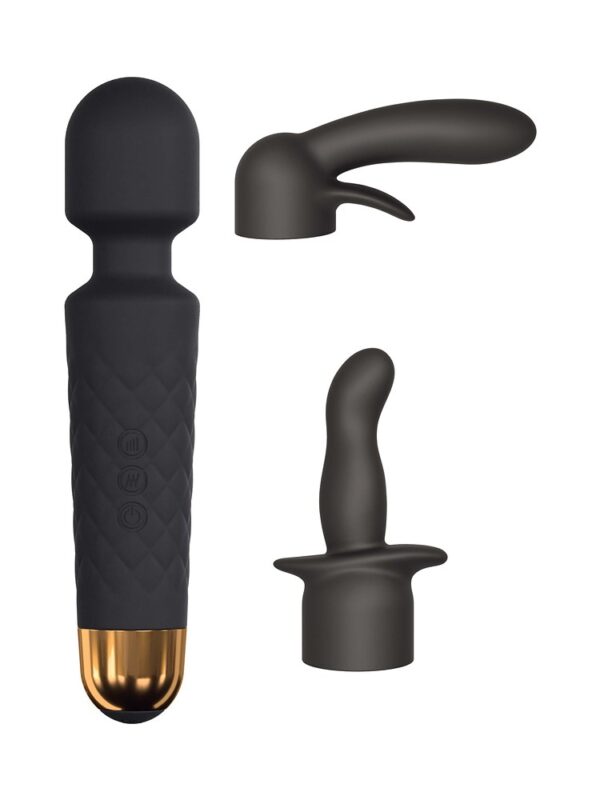 Marc Dorcel Dorcel Kit Wanderful: Vibrator mit Aufsätzen