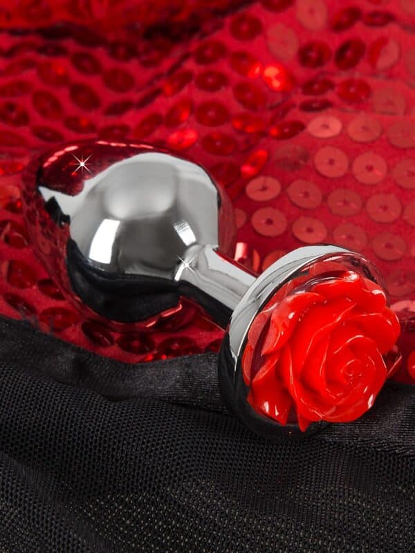 You2Toys Rose Butt Plug: Aluminium-Analplug